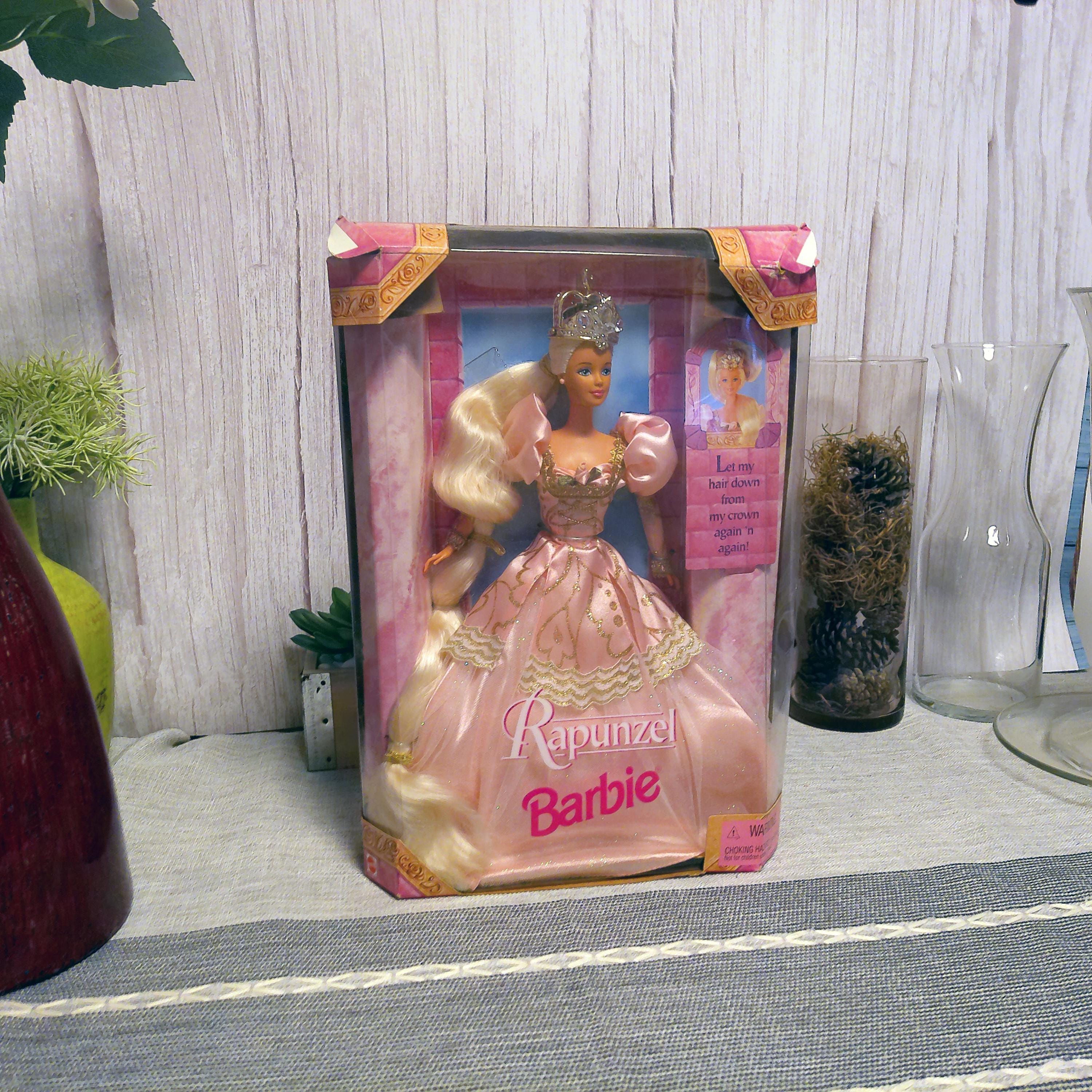 Rapunzel Barbie RARE COLLECTIBLE - Etsy