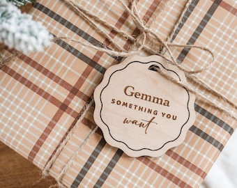 Personalized Christmas Gift Tag| Want Need Wear Read Share Do Gift Tags| Custom Wooden Gift Tags| Something You Want Tag| 4 gift rule