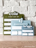 Acrylic First Day of School Sign|Personalized School Sign|Back to School Photo Prop|Custom First & Last Day School Board|Milestone Sign