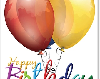 Happy Birthday Cards 12 or 24 Count - Blank Inside with Envelopes - A2 Size (5.5”x4.25”) - Family, Friends, Colleagues, and More