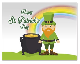 Happy St. Patrick’s Day Cards 12 or 24 Count - Blank Inside with Envelopes - A2 Size 5.5”x4.25” - Friends, Family, and More