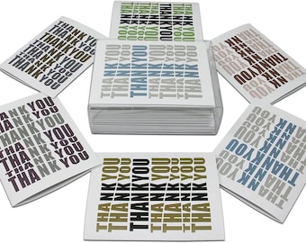 Cross Thank You Cards 12 or 24 Count-Blank Inside with Envelopes-A2 Size 5.5”x4.25”-Baptisms, Confirmations, First Communion, and More