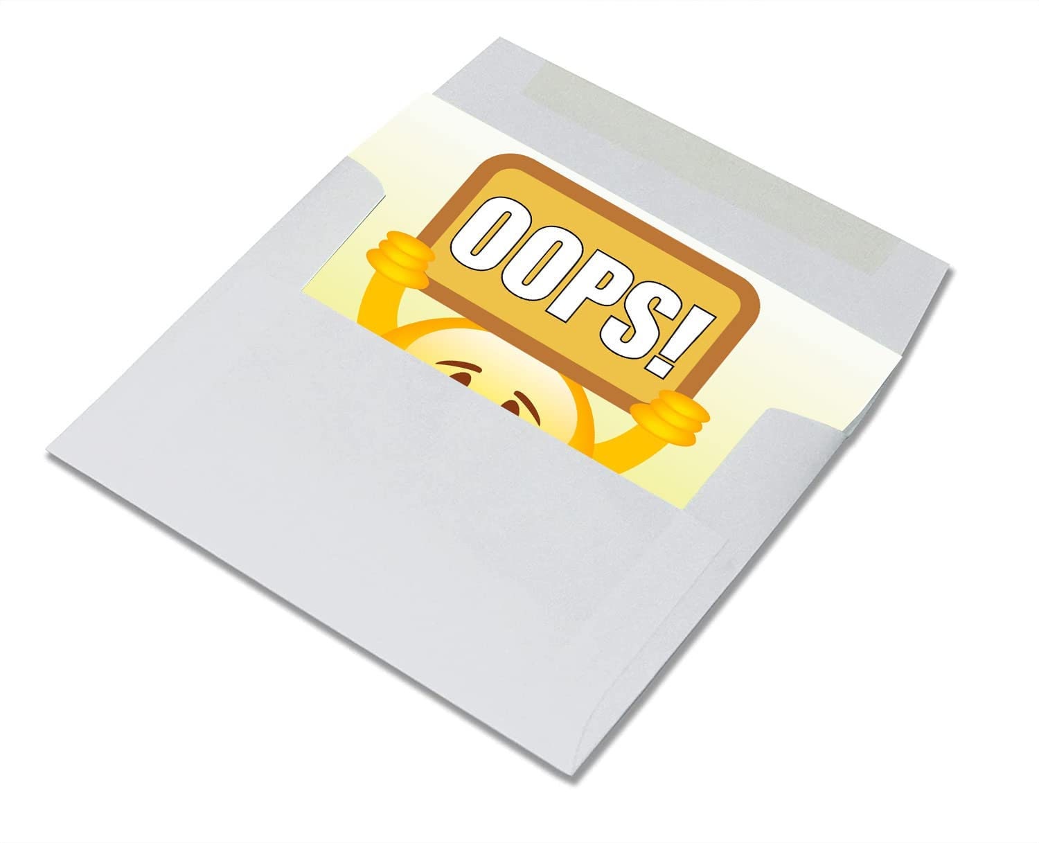 Oops! Apology Sorry Cards 12 or 24 Count-blank Inside-5.5" X 4.25" - Etsy