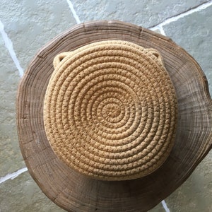 Showing the intricate beautiful design of the Baskets, with there skilfully woven build.