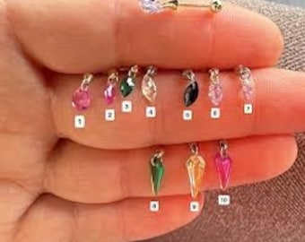925 Massives Silber, facettierte Marquise-Ohrringe mit Gewinde, schwebende Birnen-Diamant-Charm-Ohrstecker mit Gewinde, baumelnde Piercing-Ohrringe,