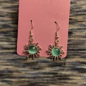 Sun earrings