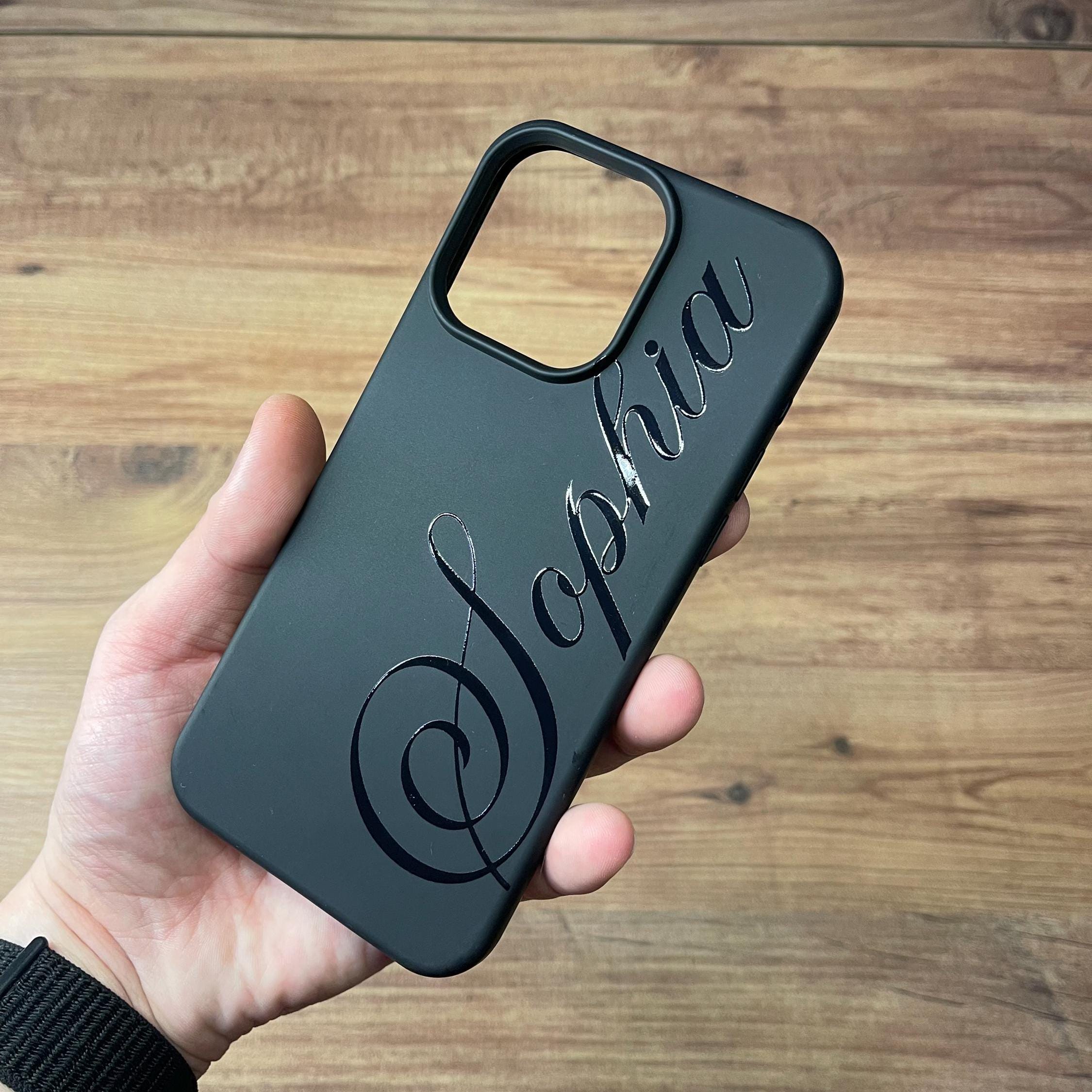 Customizable Name Design iPhone Case/personalized Silicone iPhone Case ...