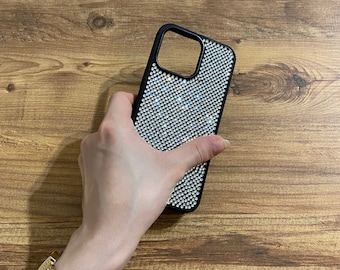 White Luxury Stone iPhone Case / iPhone 17 Series and All iPhone Models / Lux Design iPhone Case / Lux Stone Design iPhone Case / With Logo