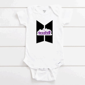 K-pop Baby Shirts, Baby Army, Bangtan Shirts Kids, Little Army, Kpop Clothing, Baby Shower Gift, Gift For Army, Young Forever Shirt