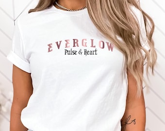 Everglow Pulse & Heart Tour T-Shirt: Kpop Fan Gift