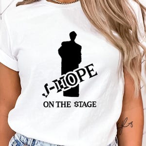 Hope On The Stage, J Hope Shirt, Hobi Concert Tshirt, Army Gift, JHope World Tour Merch, On The Street, Hope World, Jung Hoseok, Concert Tee