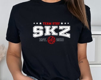 Stray Kids SKZ Shirt, Stray Kids Stay Fandom Gift Shirt, Straykids Inspired Clothing, Best Kpop Shirts, Straykids Custom T-shirts