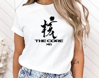 XG 'THE CORE' Graphic T Shirt, Xg Alphaz Tee Merch, Tee for Kpop