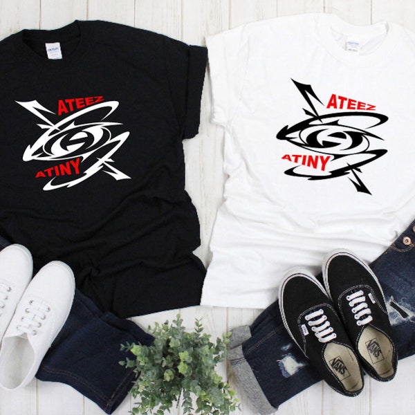 Ateez Shirt, Ateez Atiny Merch Shirt, Atiny Gift, Ateez Lollapalooza 2024, The World EP FIN Will, K-pop Inspired Shirts, Concert Tshirts