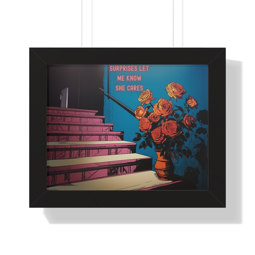 Blink182 All the Small Things Wall Art, She Left Me Roses by the