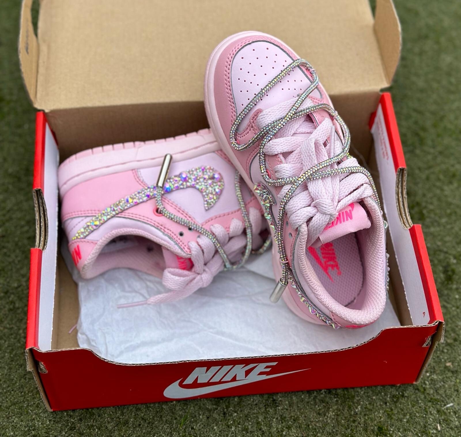 Kids Custom Nike Dunk Low - Etsy
