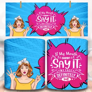 Lustige Office Zitate Becherverpackung, 11 Unze und 15 Unze sarkastisches Zitat Mitarbeiter Mug Wrap Sublimationsdesign, Arbeitsbecher PNG Vorlage, digitaler Download