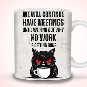 Funny Office Quotes Mug Wrap, 11oz and 15oz Sarcastic Quote co-Worker Mug Wrap Sublimation Design, Work Mug PNG Template, Digital Download
