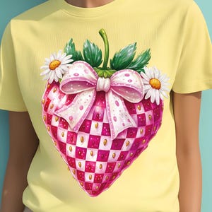 Boho Strawberry Coquette PNG, Preppy Strawberries Png, Strawberry Festival Png, Summer Strawberry Png, Floral Stawberry Png, Boho Summer Png