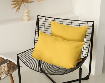 Federa per cuscino da esterno arancione, qualsiasi dimensione, di alta qualità, impermeabile e antimacchia, decorazione estiva, decorazione per cuscino da patio e veranda, 30x30 - Italia