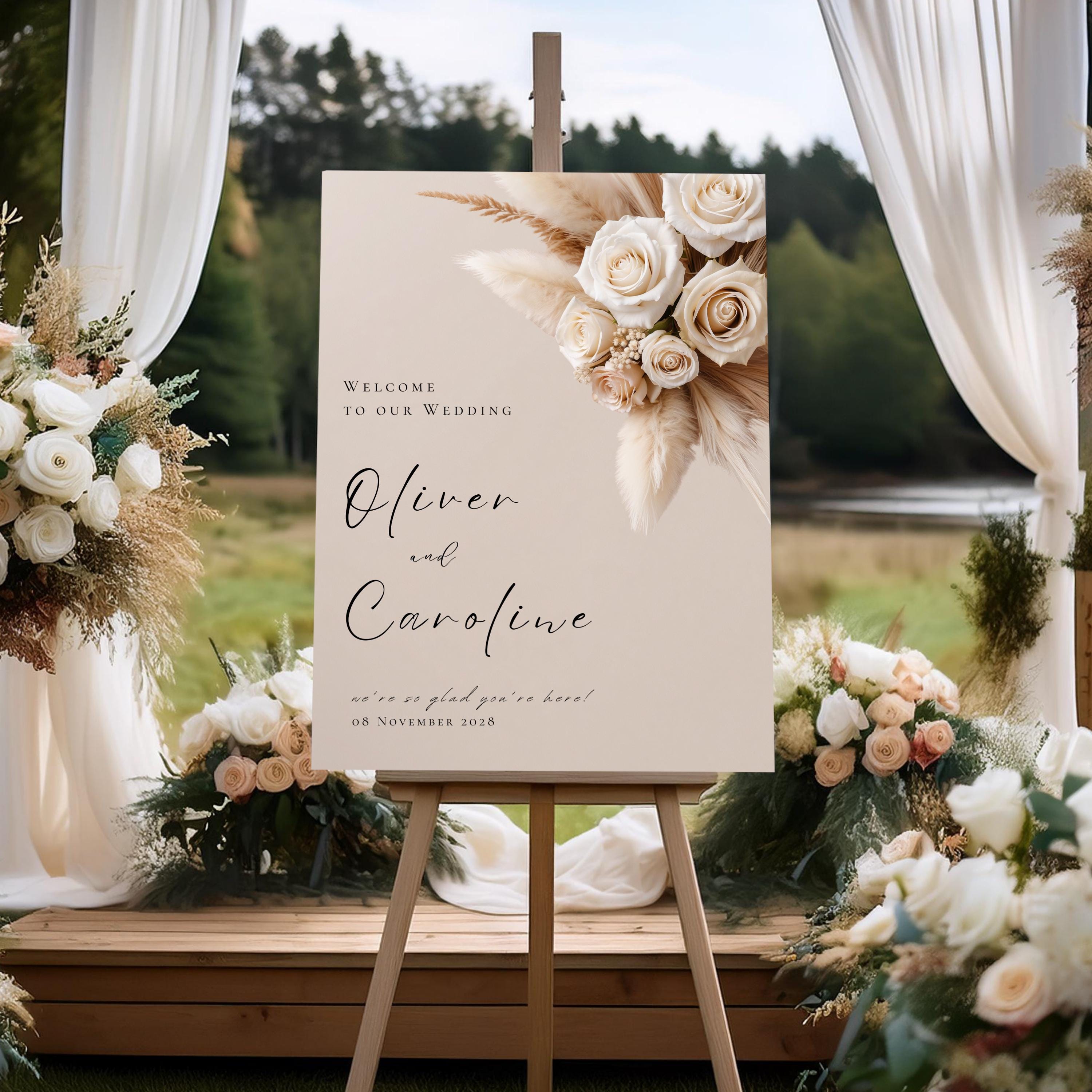 Wedding Welcome Board - Etsy