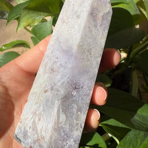 Pink Amethyst Tower with Druzy  | Love, Peace, Hope, Happiness