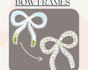 Lace Bow Canva Frame Patchwork Coquette Editable Lace Border Lace Frame clipart template Png digital design custom Canva Lace Frame Template