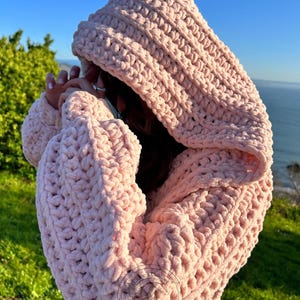 Ariana Grande Hooded Chunky Cardigan Etsy Australia
