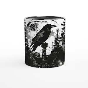 Enchanted Raven Mug