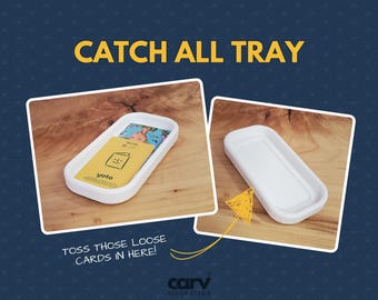 Yoto Card Organizer | Catch All Tray | Fits Multiple Cards | Magnetically Modular System | 3D Printed