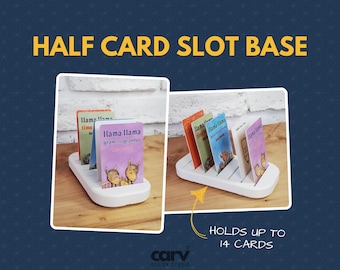 Yoto Card Slot Organizer: 3D Printed Magnetically Modular Base (Holds 14 Cards) Half Size