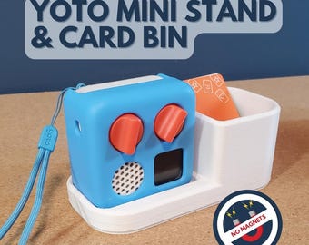 Yoto Mini Player Stand & Card Bin | 3D Printed