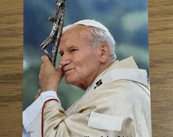 Saint Pope John Paul II Worn Relic relic Catholic Church vestment