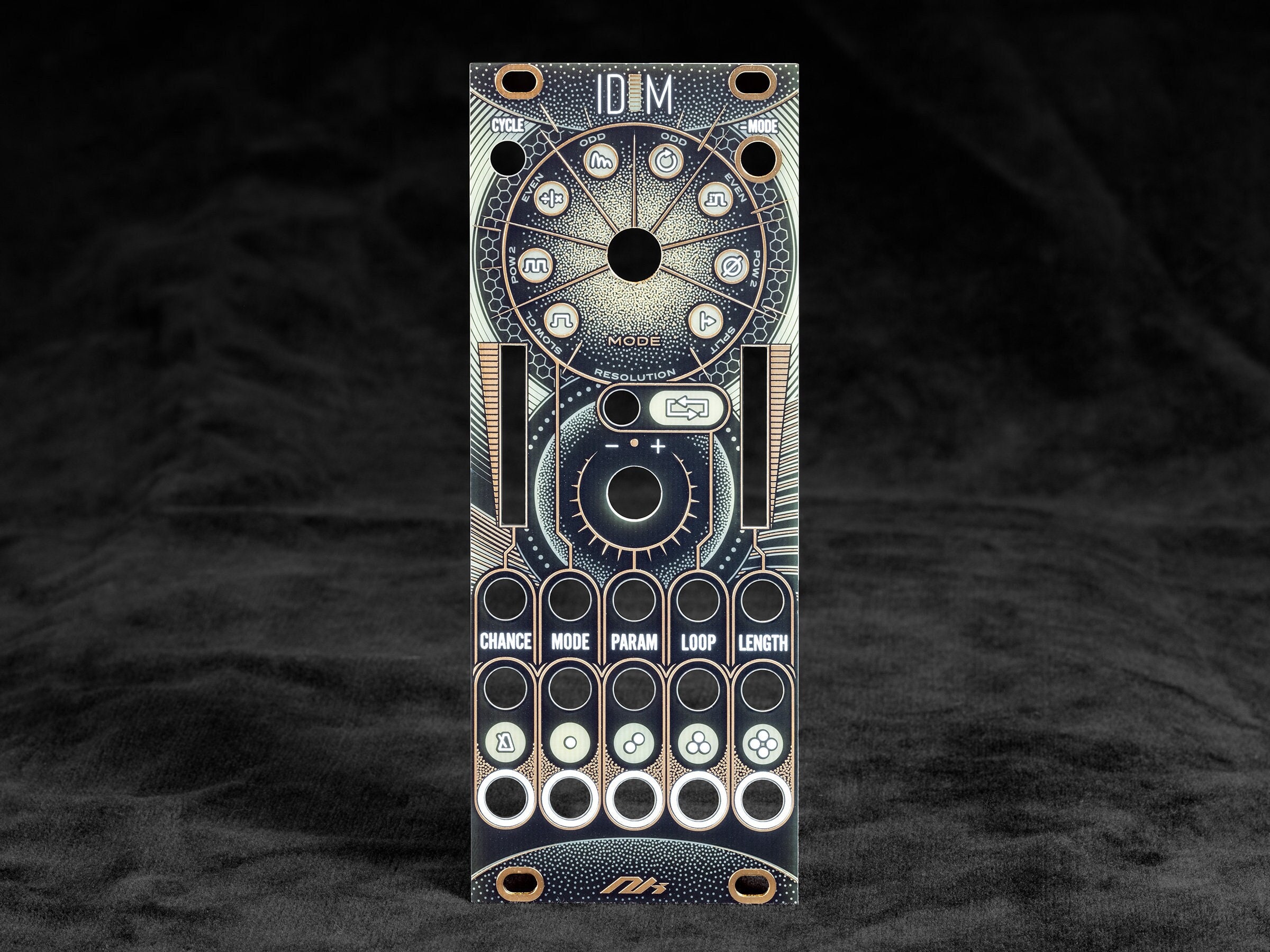 Mystic Circuits IDUM (v2) - Black Panel Kit