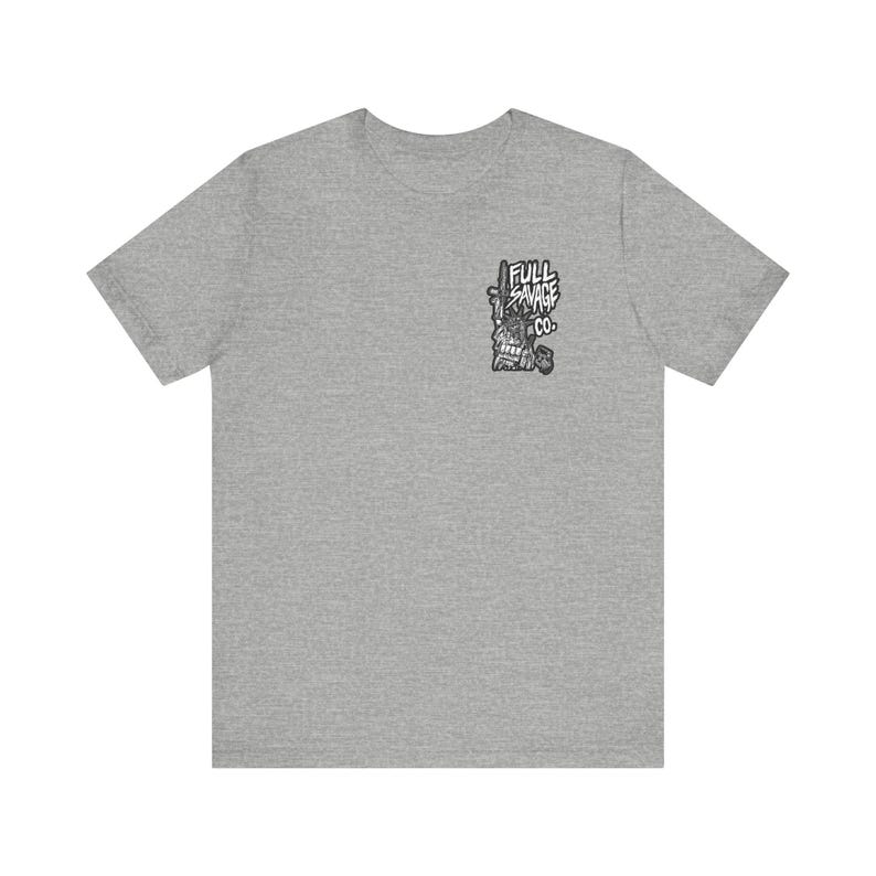 Freiheitsstatue Schädel bewusst T-Shirt von Full Savage Bild 10