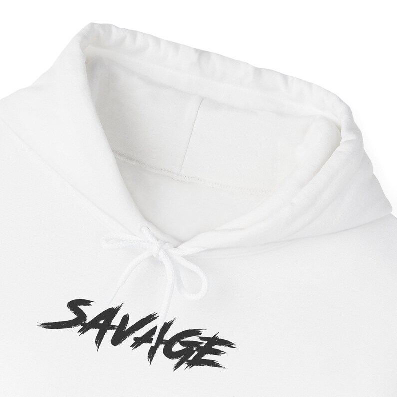 Sudadera con capucha Savage de FullSavage Company: prendas Savage, diseños de sudaderas con capucha increíbles, regalos para hombres, ropa táctica, campo de tiro, AR15, ropa de calle con temática militar imagen 4