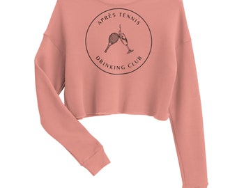 Cropped sweater Tennis Drinking Club Apres