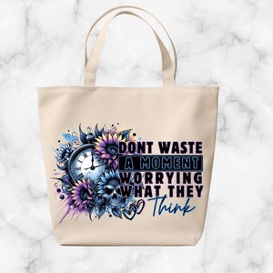 Cotton Canvas Bag- Grocery Tote Bag- Food Tote Bag- Shopping Bag- Shop bag
