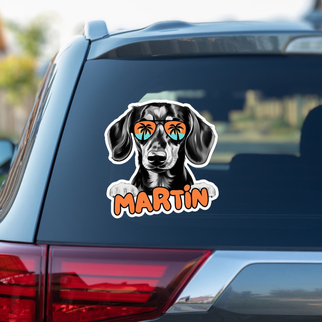 Honk To See My Weiner Funny Bumper Sticker Vinyl Car Window Decal