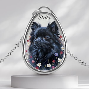 German Spitz Necklace - Etsy