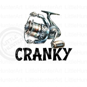 Cranky png, Carrete de pesca png, Mar profundo png, Pesca png, Pesca en agua salada png, Descarga digital, Sublimación, DTF, DTG