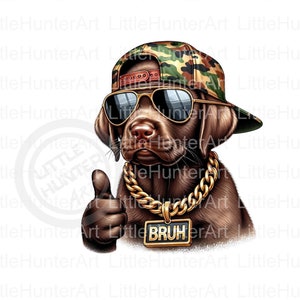Clip Art, Labrador png, Caça png, Camo png, Download digital, Sublimação, DTF, DTG