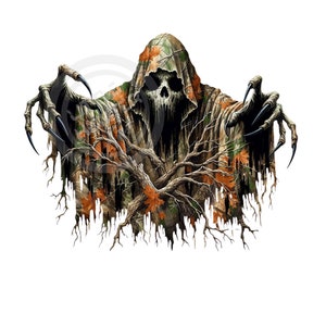 Camo Ghost png , Halloween Ghost png , Halloween Skull png, Camo Skull png,  Digital Download, Sublimation, DTF, DTG