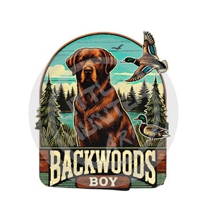 Backwoods Boy png, png de chasse, camouflage old school, png de chasse pour enfants, numérique, sublimation, DTF, DTG