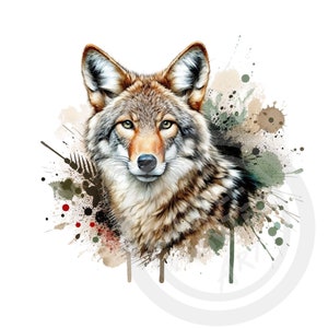 Coyote Hunter png, png de chasse, png de chasse au coyote, téléchargement numérique, sublimation, DTF, DTG