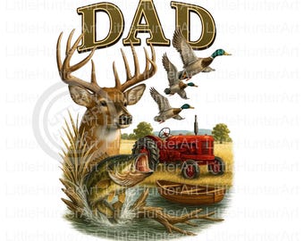 Camo DAD png, Old School Camo, Duck Hunter png,  Hunting png, Digital Download, Sublimation, DTF, DTG