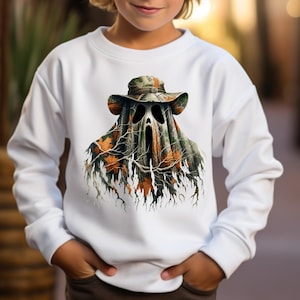 Camo Ghost png , Halloween Ghost png , Halloween png, Digital Download, Sublimation, DTF, DTG