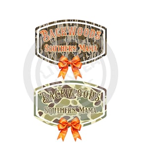 Backwoods Southern Mama png, chasse png, camouflage old school, maman chasse png, numérique, sublimation, DTF, DTG