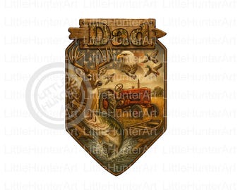 Camo DAD png, Old School Camo, Duck Hunter png,  Hunting png, Digital Download, Sublimation, DTF, DTG