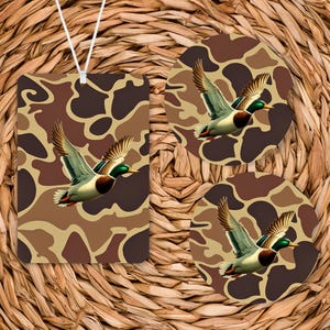 Plaque d'immatriculation camouflage old school, désodorisant, ensemble de sous-verres de voiture png, ensemble de chasse camo png, téléchargement numérique, sublimation, DTF, DTG